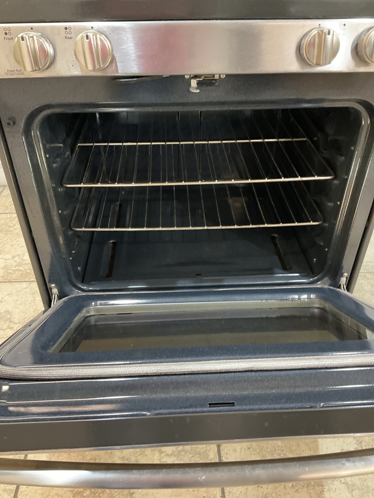 Ge Used Natural Gas Stove 30inches (Stainless Steel) 