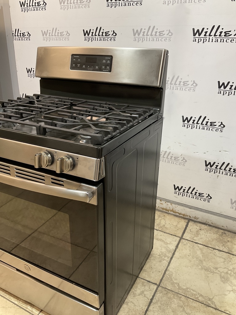 Ge Used Natural Gas Stove 30inches (Stainless Steel) 