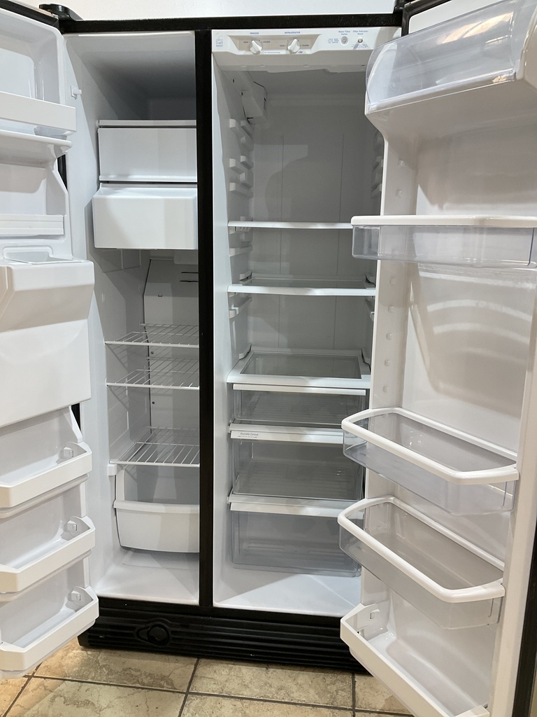 Whirlpool Used Refrigerator Side by Side 36x68 1/2” (Stainless Steel) 