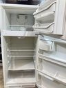 Frigidaire Used Refrigerator Top and Bottom 28x64 1/2” (White)