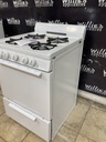 Premier Used Natural Gas Stove 24inches (White) 