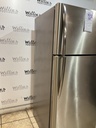 Frigidaire Used Refrigerator Top and Bottom 30x65 1/2” (Stainless Steel) 