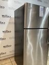 Frigidaire Used Refrigerator Top and Bottom 30x65 1/2” (Stainless Steel) 