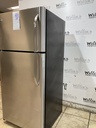 Frigidaire Used Refrigerator Top and Bottom 30x65 1/2” (Stainless Steel) 