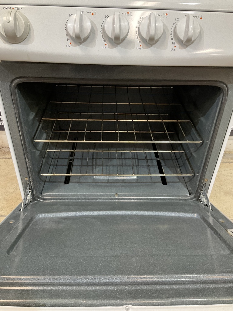 Hotpoint Used Natural Gas Stove 24inches (White) 