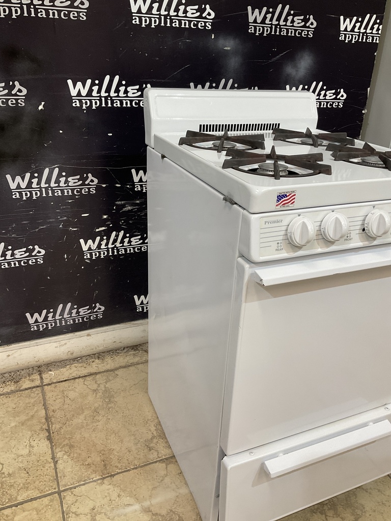 Premier Used Natural Gas Stove 20inches (White) 