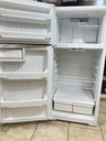 Hotpoint Used Refrigerator Top and Bottom 28x64 1/2” (White) 