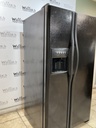 Frigidaire Used Refrigerator Side by Side 36 1/2” x 68” (Black) 