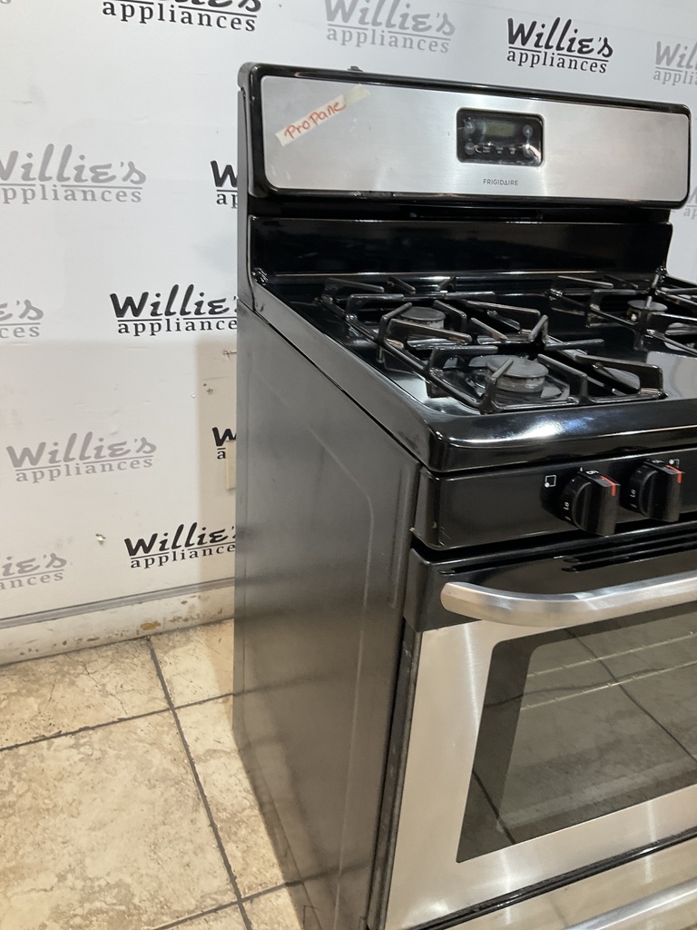 Frigidaire Used Gas Propane Stove 30inches (Stainless Steel) 