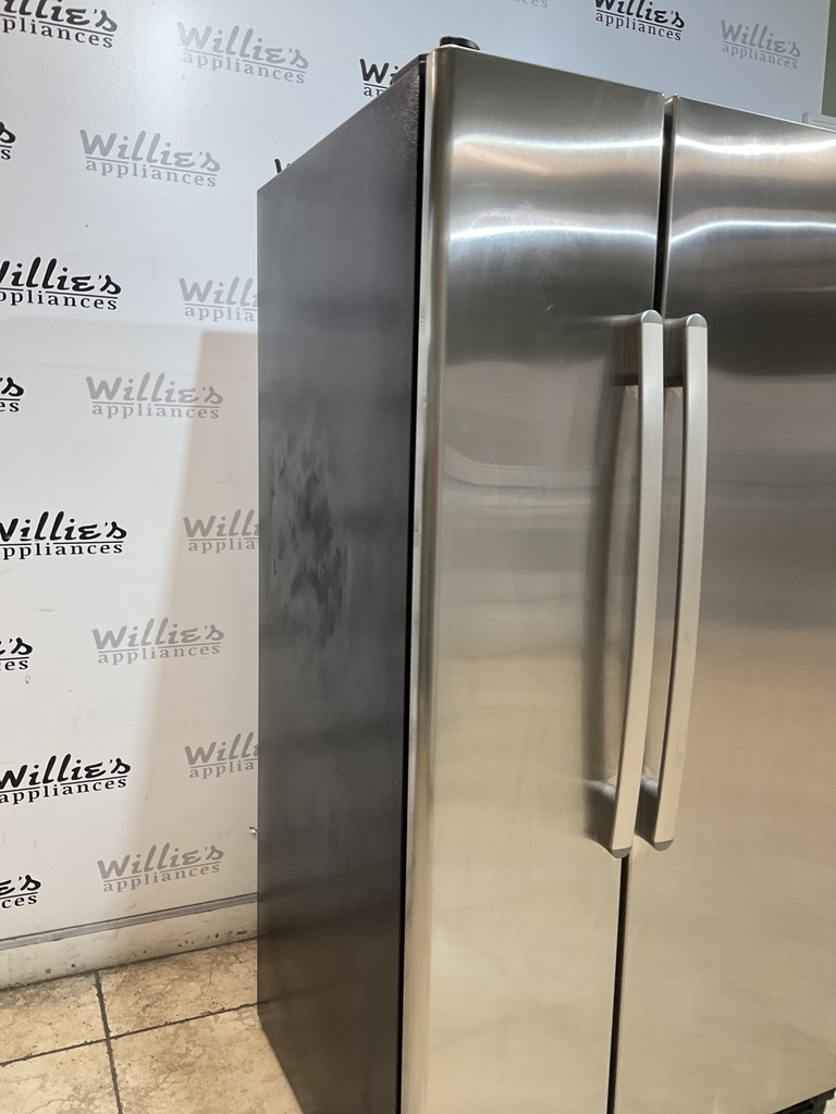 Kenmore Used Refrigerator Side by Side 33x66 (Stainless Steel) 