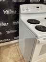 Ge Used Electric Stove 220volts (40/50 AMP) 30inches {4 prong} (White)