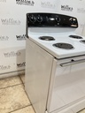 Ge Used Electric Stove 220volts (40/50 AMP) 30inches {no cord} (White/Black) 