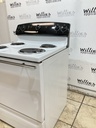 Ge Used Electric Stove 220volts (40/50 AMP) 30inches {no cord} (White/Black) 