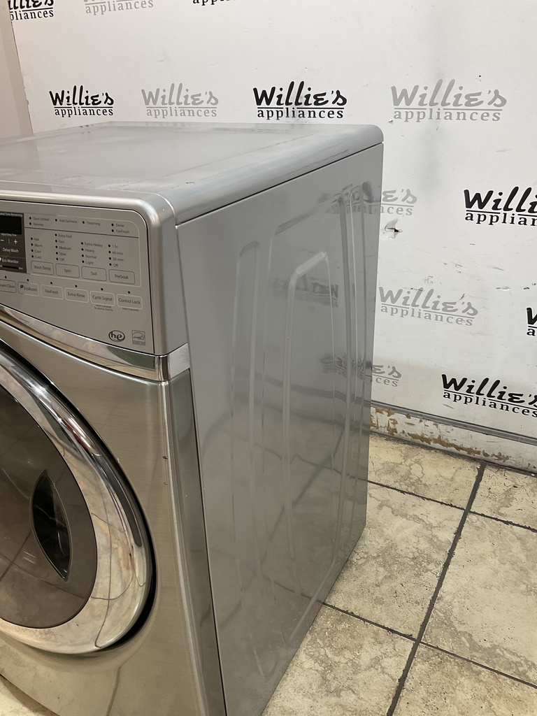 Whirlpool Used Washer Front-load 27inches (Grey) 