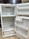 Hotpoint Used Refrigerator Top and Bottom 28x61 1/2” (White) 