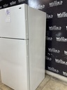 Hotpoint Used Refrigerator Top and Bottom 28x61 1/2” (White) 
