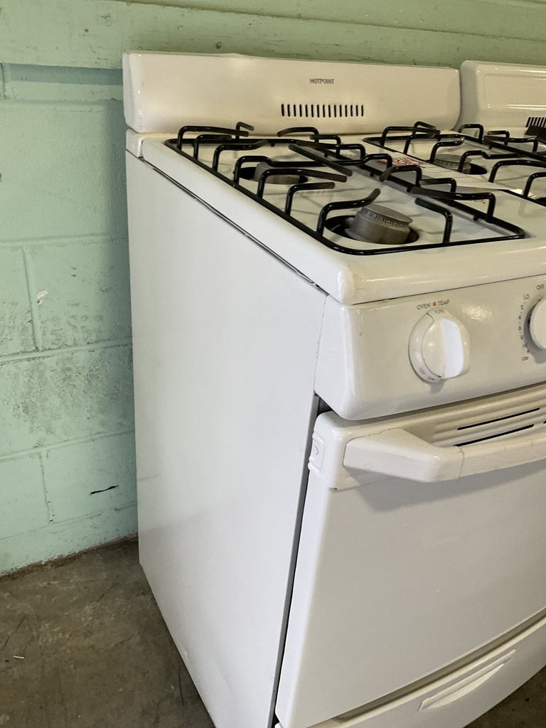 Hotpoint Used Natural Gas Stove 24inches (white) 