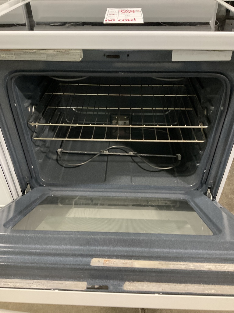 Frigidaire Used Electric Stove 220volts (40/50 AMP) 30inches {no cord} (White) 