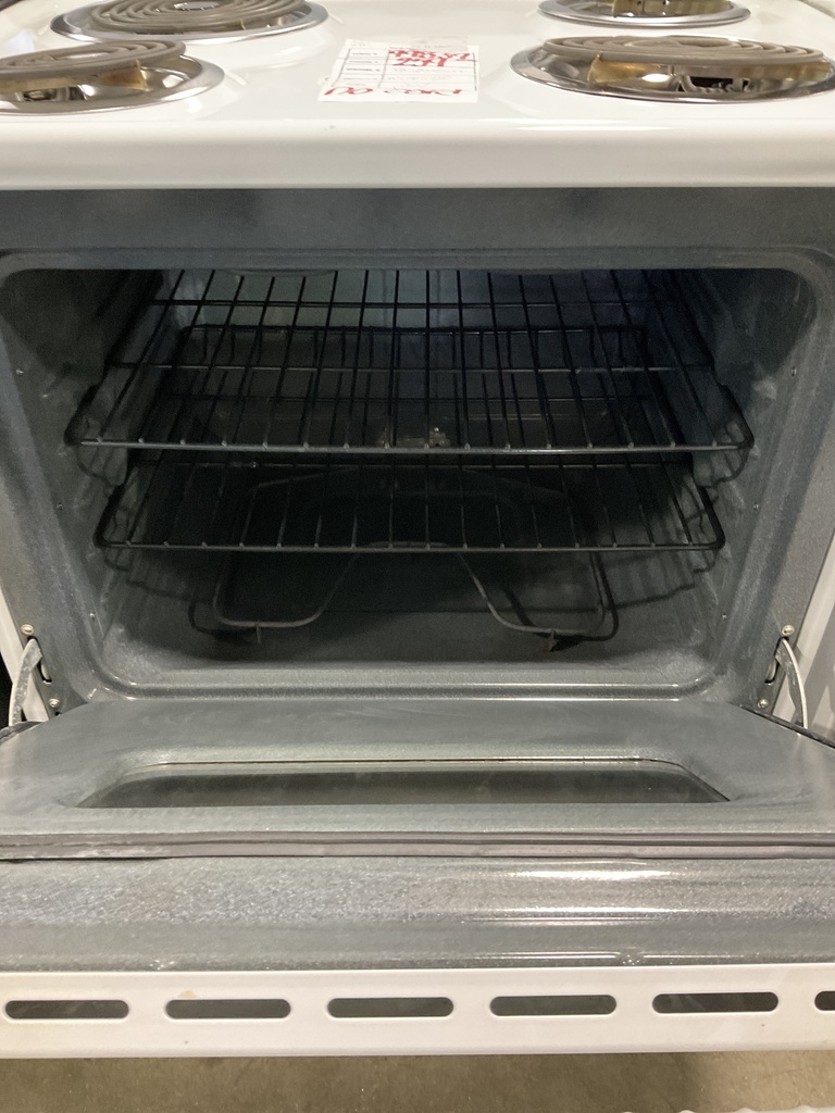Ge Used Electric Stove 220volts (40/50 AMP) 30inches {no cord} (White) 