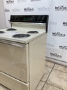 Hotpoint Used Electric Stove 220volts (40/50 AMP) 30inches (Bisque/Black) 