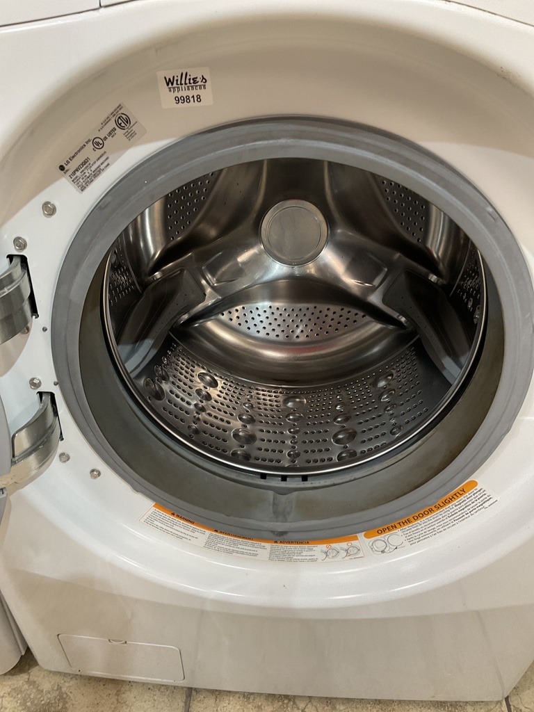 Lg Used Washer Front-load 27inches (White) 