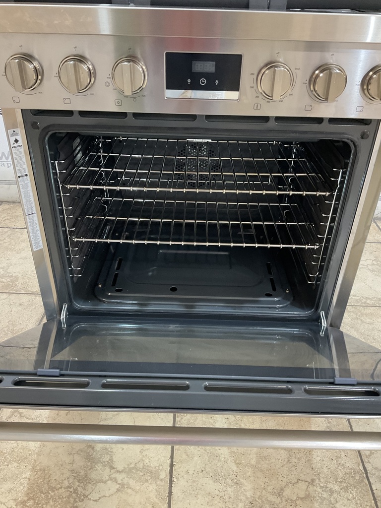 Bosch Used Natural Gas Stove 30inches (Stainless Steel) 