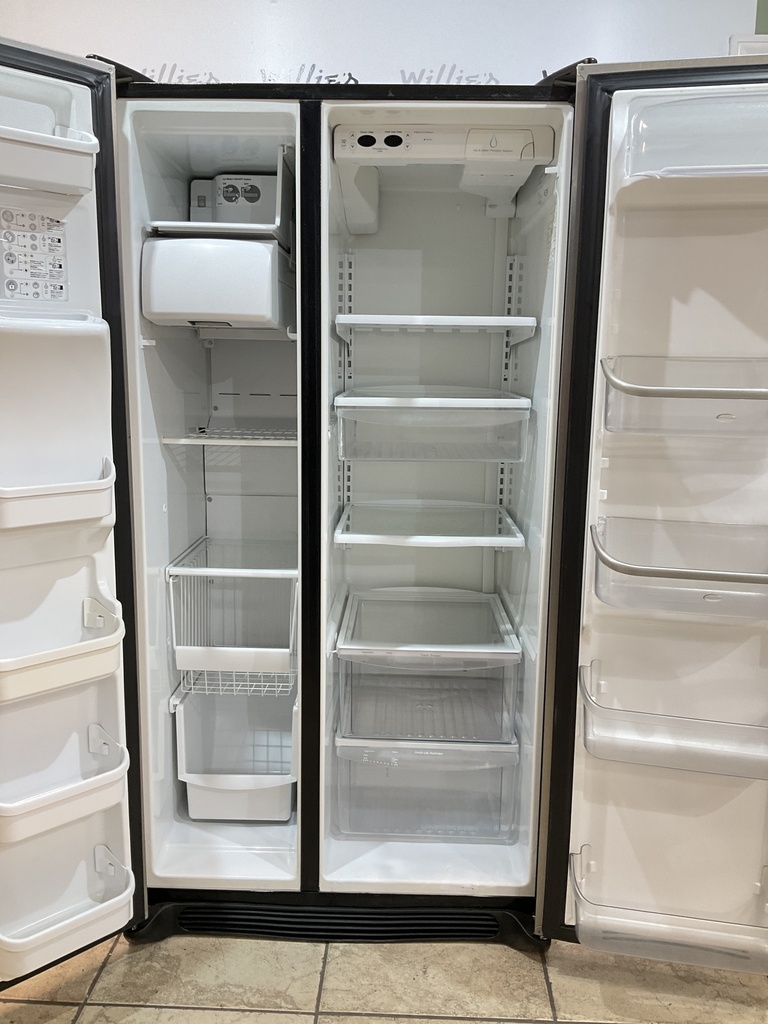 Frigidaire Used Refrigerator Side by Side 36x68 1/2” (Stainless Steel) 