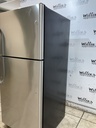 Ge Used Refrigerator Top and Bottom 30x66 1/2” (Stainless Steel) 