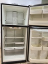 Ge Used Refrigerator Top and Bottom 30x66 1/2” (Stainless Steel) 