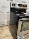 Frigidaire Used Electric Stove 220volts (40/50 AMP) 30inches {3 prong} (Stainless steel)