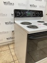 Ge Used Electric Used Electric Stove 220volts (40/50 AMP) 30inches {3 prong} (White/Black)  