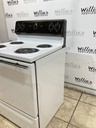 Ge Used Electric Stove 220volts (40/50 AMP) 30inches {no cord} (White/Black) 