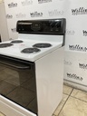 Frigidaire Used Electric Stove 220volts (40/50 AMP) 30inches {no cord} (White/Black) 