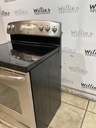 Ge Used Electric Stove 220volts (40/50 AMP) 30inches {4 prong} (Stainless Steel) 