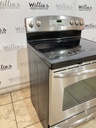 Ge Used Electric Stove 220volts (40/50 AMP) 30inches {4 prong} (Stainless Steel) 