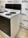 Whirlpool Used Electric Stove 220volts (40/50 AMP) 30inches {3 prong} (White/Black) 