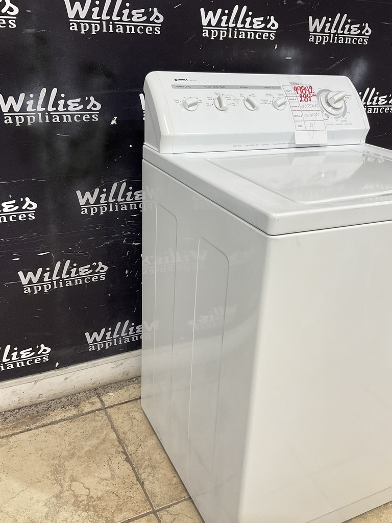 Kenmore Used Washer Top-load 27inches (White)