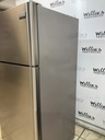 Frigidaire Used Refrigerator Top and Bottom 30x66 (Stainless Steel) 