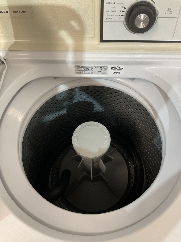 Kenmore Used Washer Top-load 27inches (White) 