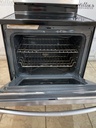 Whirlpool Used Electric Stove 220volts (40/50 AMP) 30inches {3 prong} (Stainless Steel) 