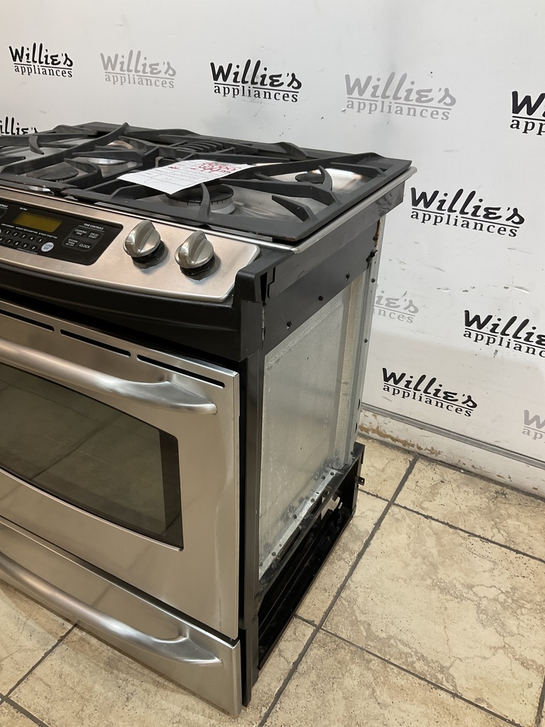 Ge Used Natural Gas Stove 30inches (Stainless Steel) 