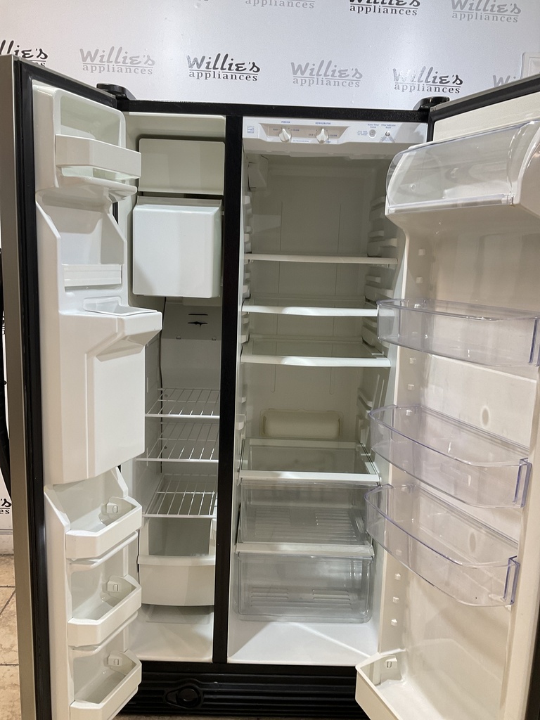 Whirlpool Used Refrigerator Side by Side 33x65 1/2” (Stainless Steel) 