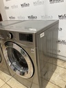 Lg Used Natural Gas Set Washer/Dryer Front-load 27inches (Grey) 