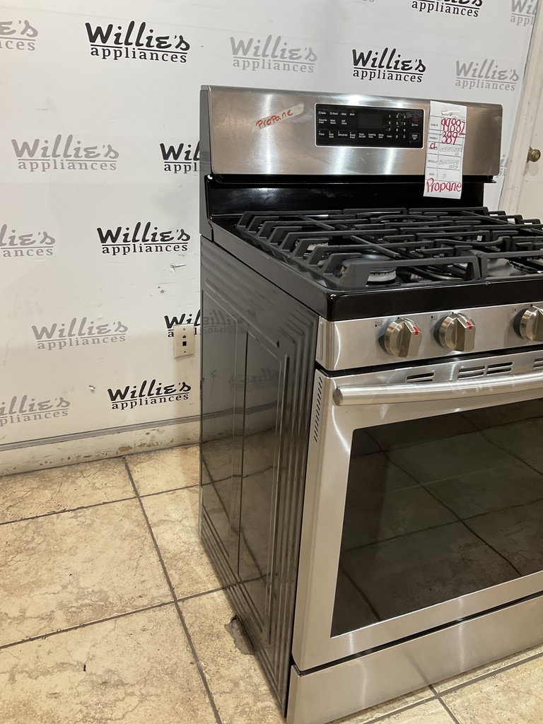 Samsung Used Gas Propane Stove 30inches (Stainless Steel)