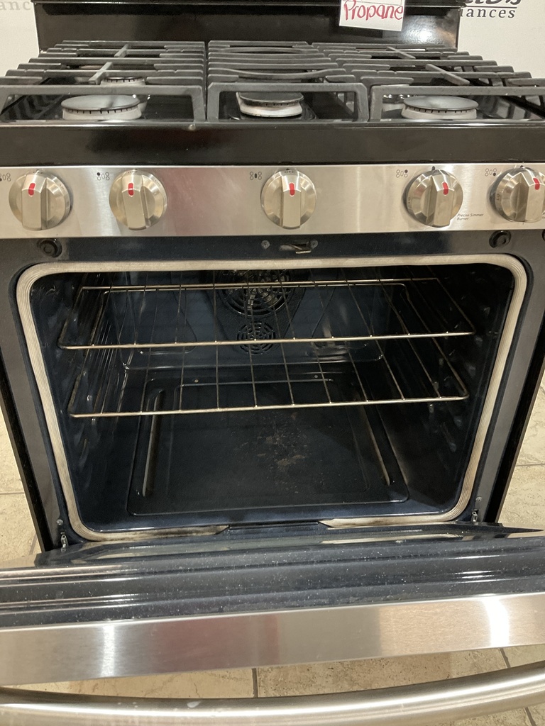 Samsung Used Gas Propane Stove 30inches (Stainless Steel)