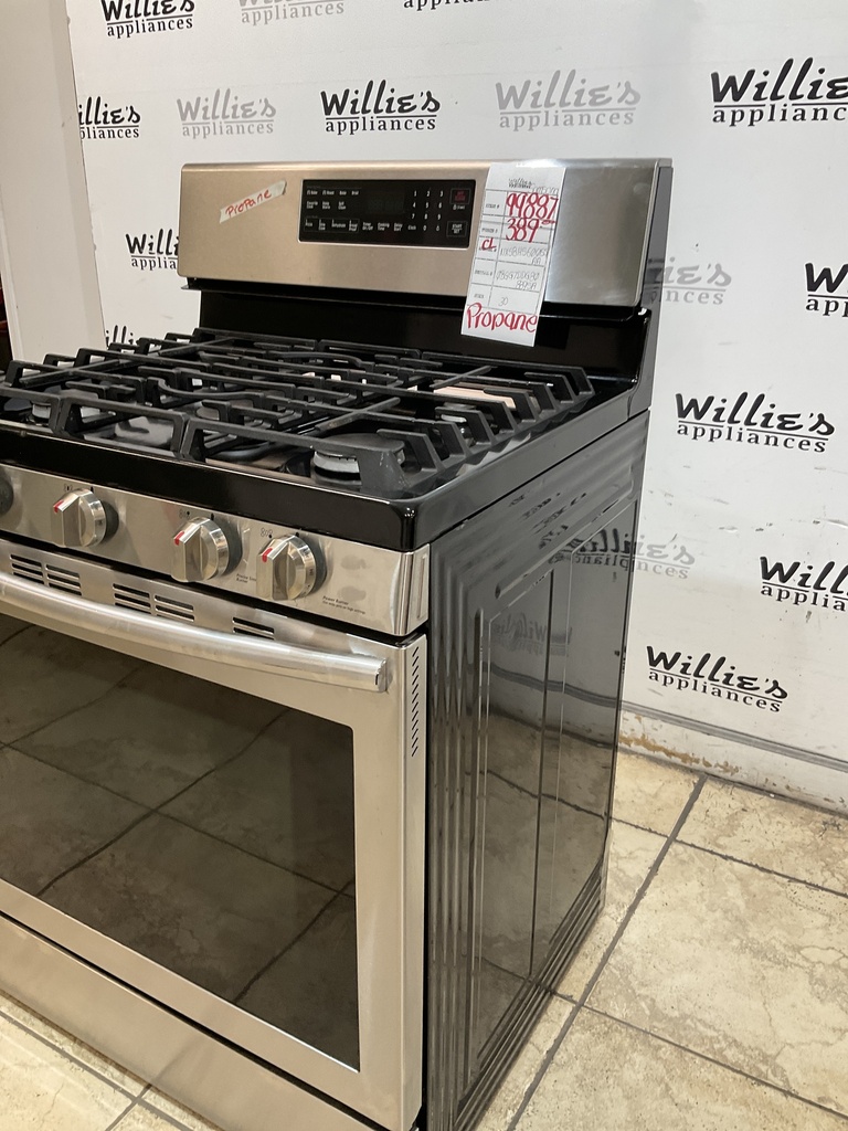 Samsung Used Gas Propane Stove 30inches (Stainless Steel)
