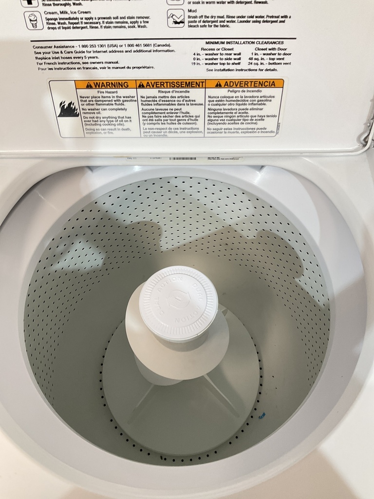 Whirlpool Used Washer Top-load 27inches (White) 