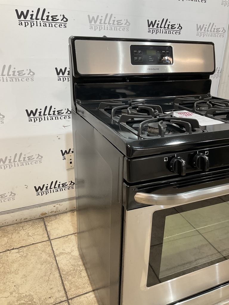 Frigidaire Used Natural Gas Stove 30inches (Stainless Steel) 