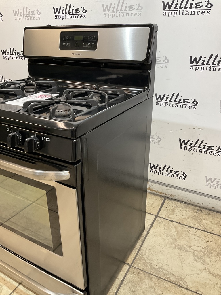 Frigidaire Used Natural Gas Stove 30inches (Stainless Steel) 