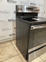 Ge Used Electric Stove 220volts (40/50 AMP) 30inches {4 prong} (Stainless Steel) 